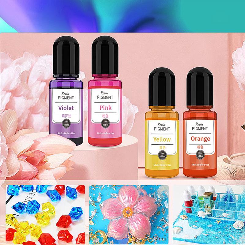 24 Kleuren Kunst Inkt Alcohol  - Resin Dye Alcohol recensie en prijs