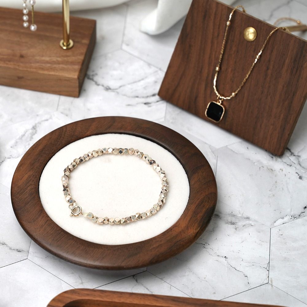 Eenvoudige geometrie Houten ri - Wood Ring Blank recensie en prijs